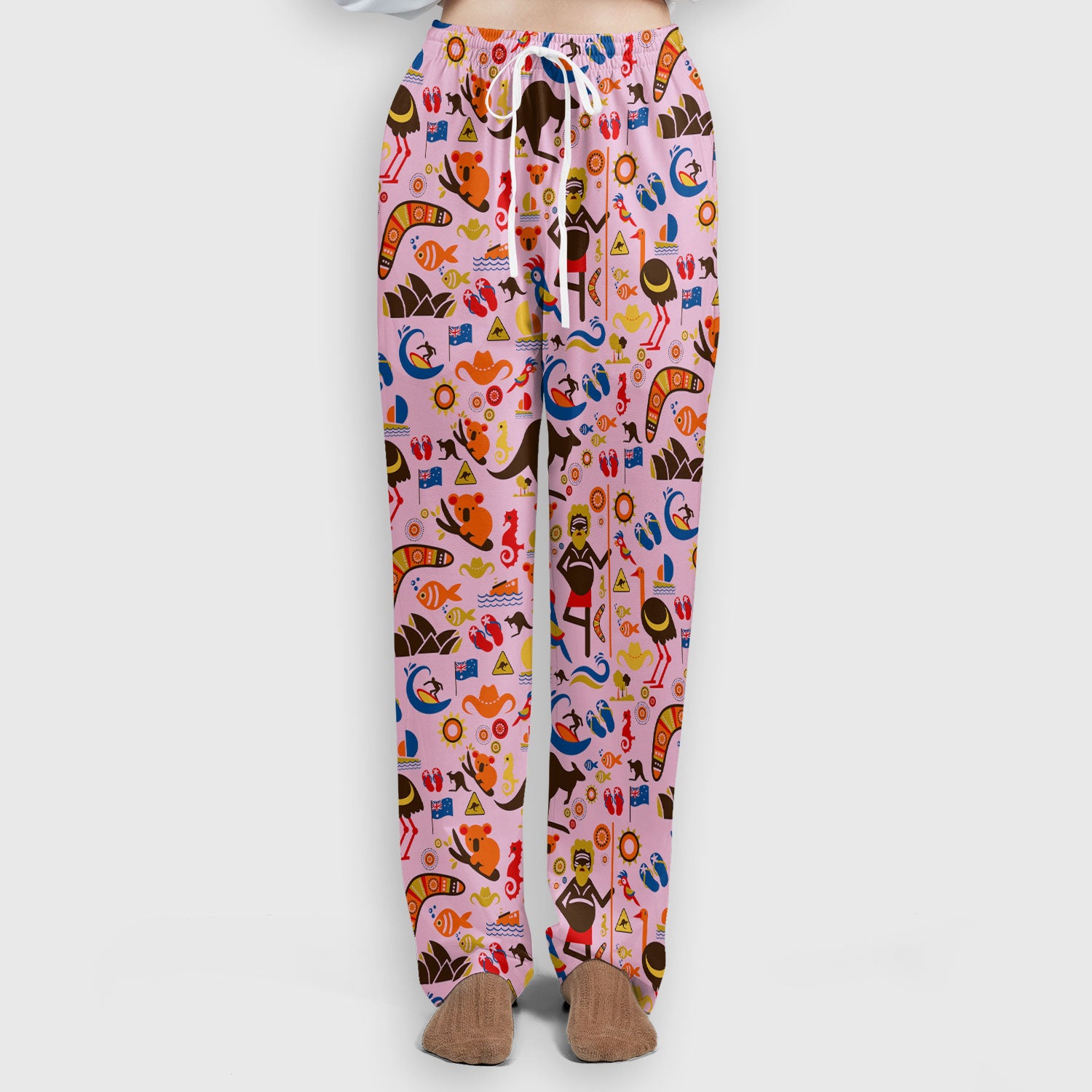 Indigenous Inspired Icon Scrub Set, Australia Culture Pattern Nurse Shirt, Comfortable Scrubs For Nursing