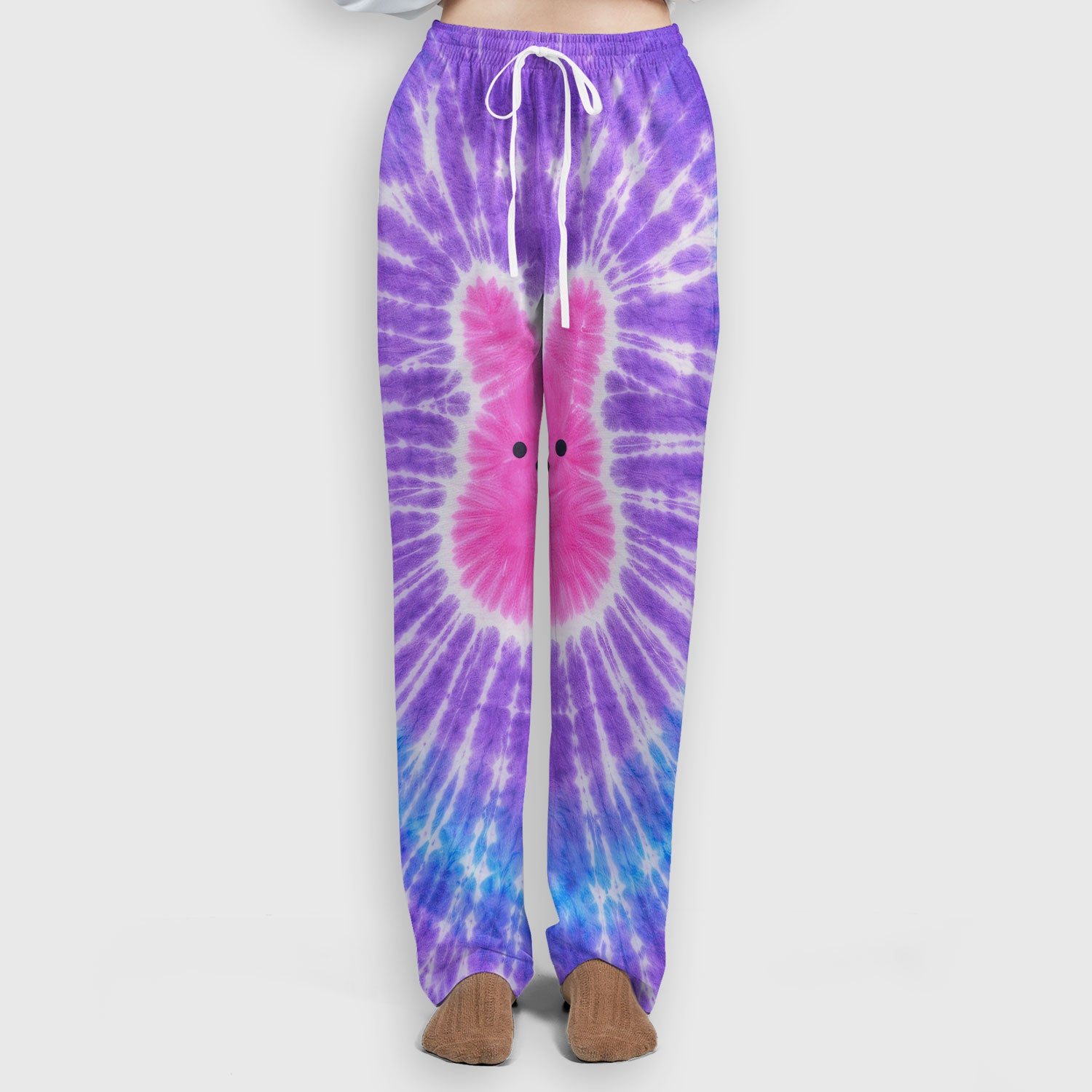 Easter Peep Tie Dye Scrub Set, Easter Bunny Nurse Shirt For Women, Breathable Fabrics Nursing Uniform