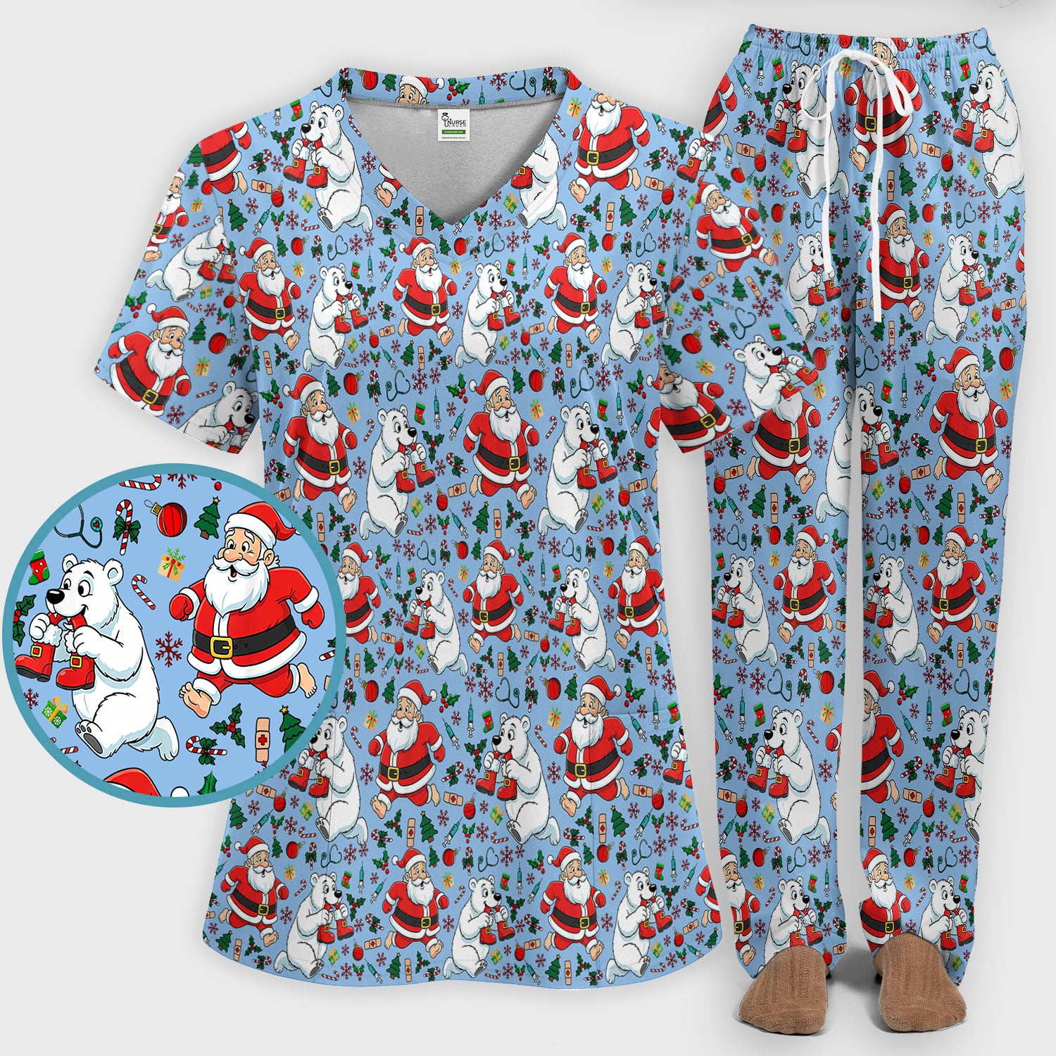 STYLE:Scrub Set 🔥
