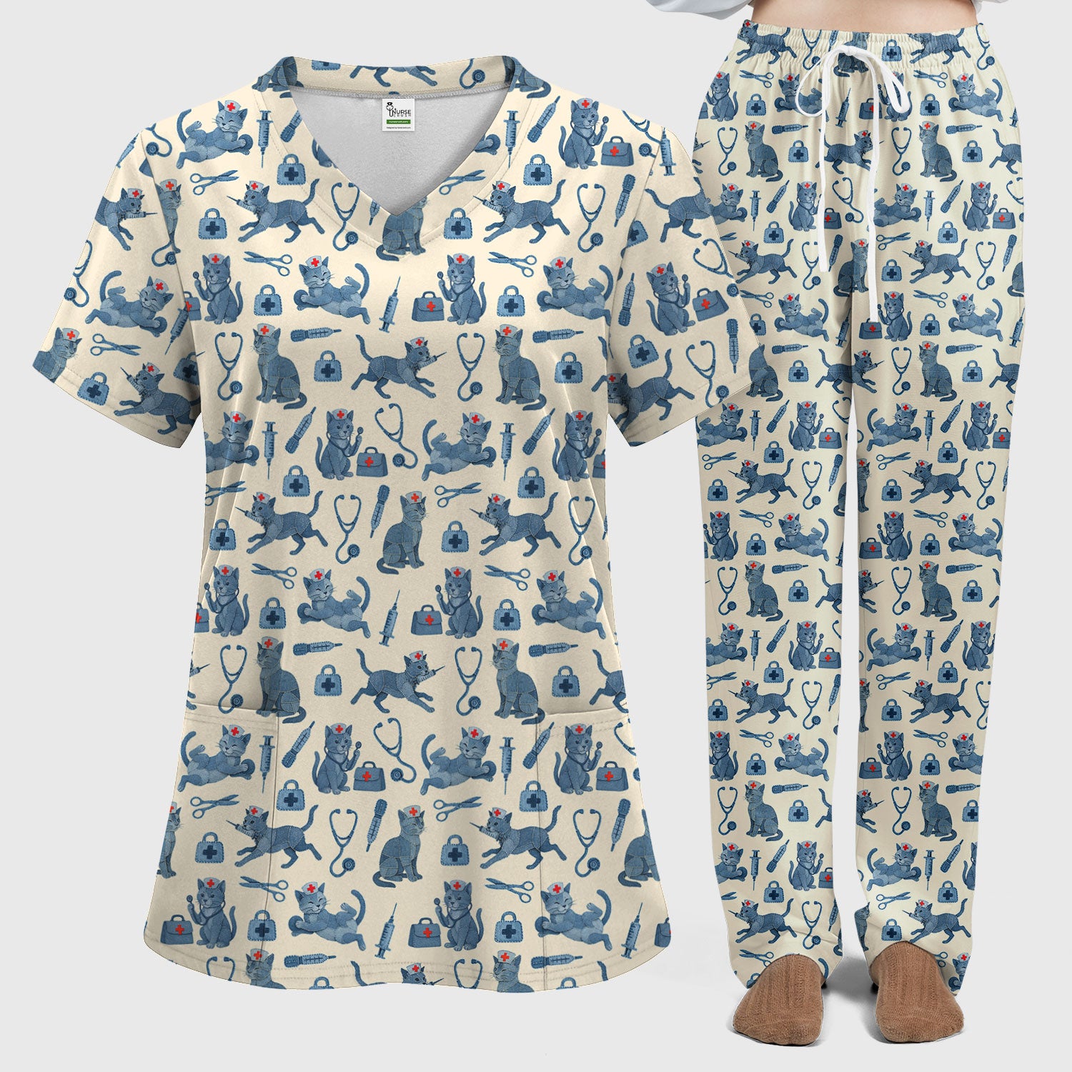 STYLE:Scrub Set 🔥