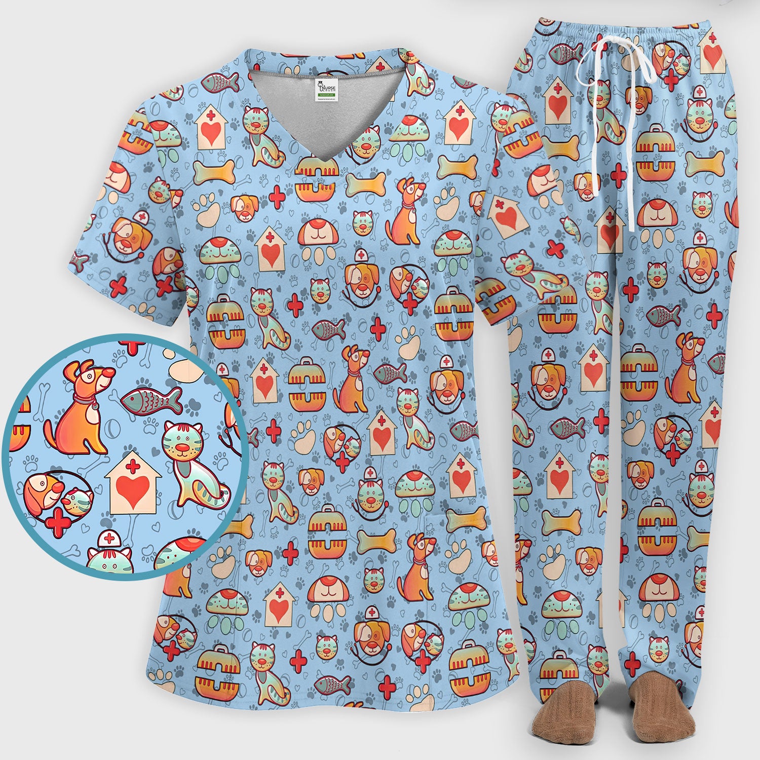 STYLE:Scrub Set 🔥