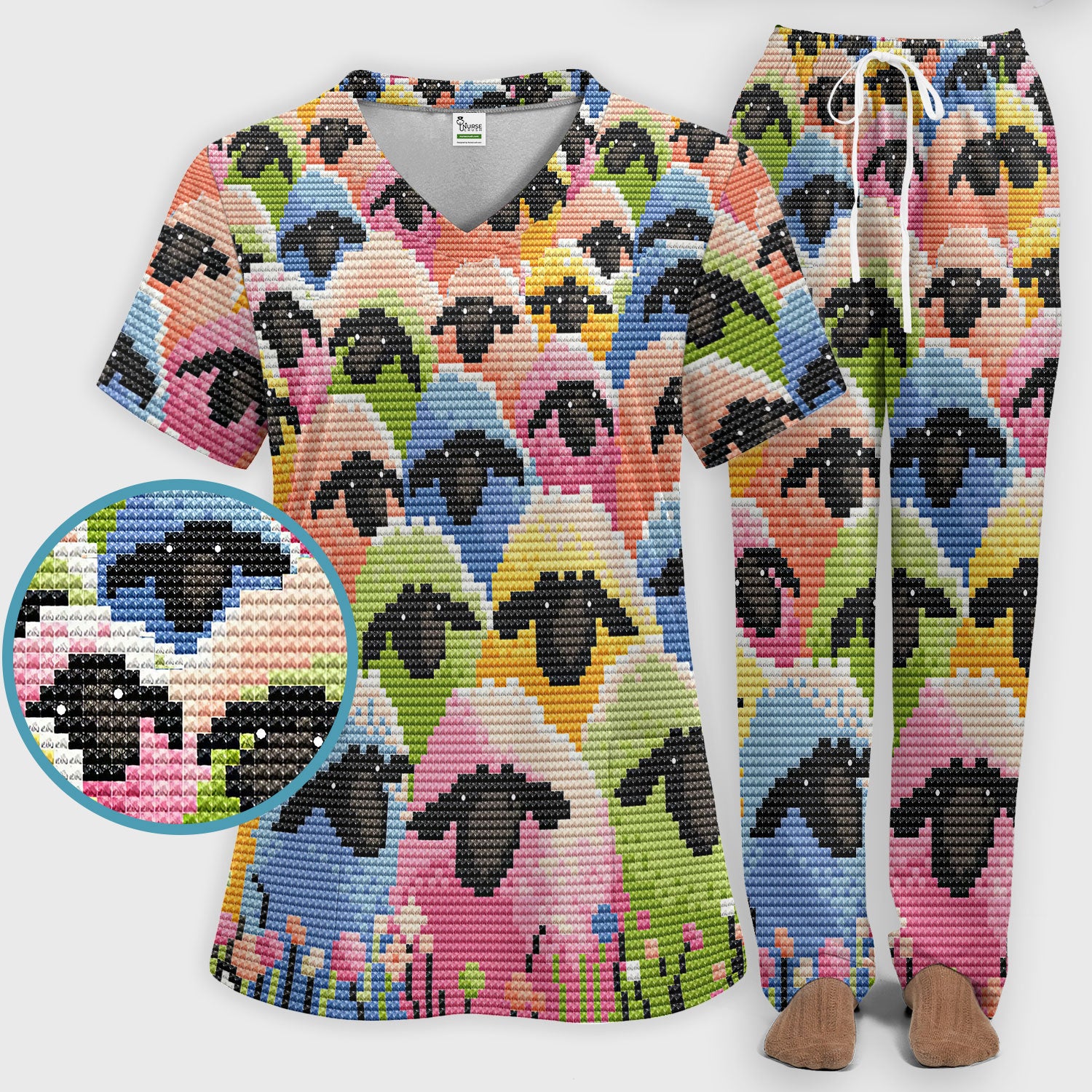 STYLE:Scrub Set 🔥