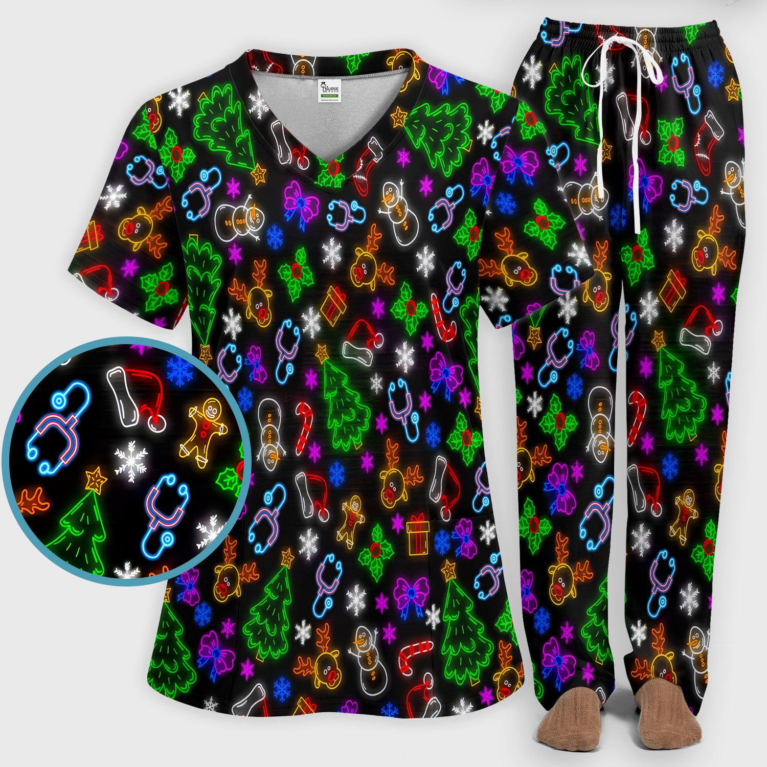 STYLE:Scrub Set 🔥