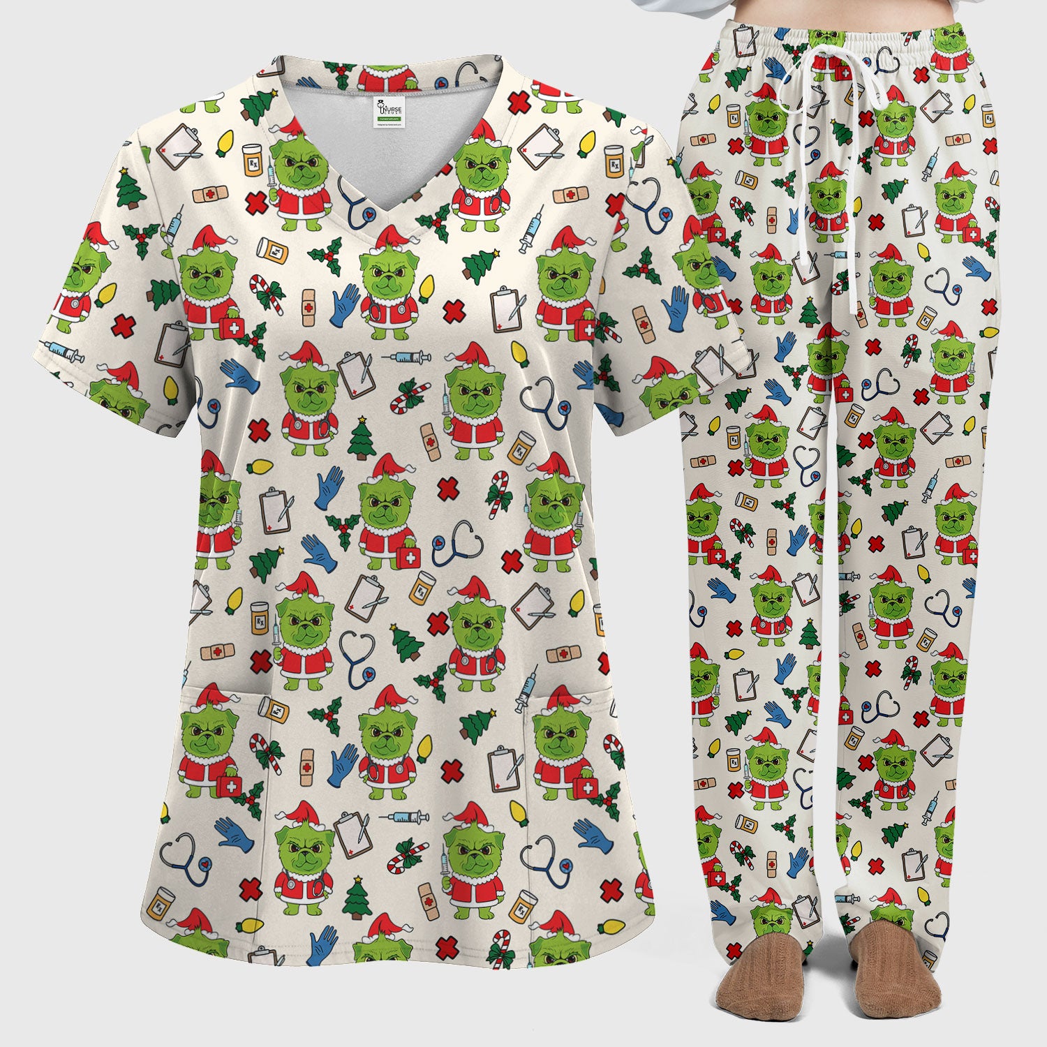 STYLE:Scrub Set 🔥