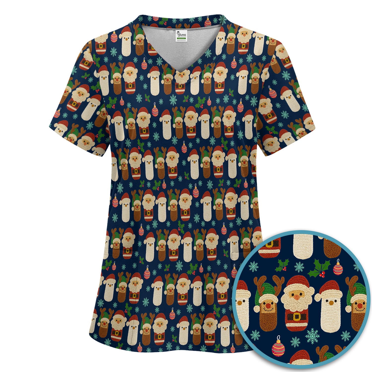 STYLE:Scrub Top Only
