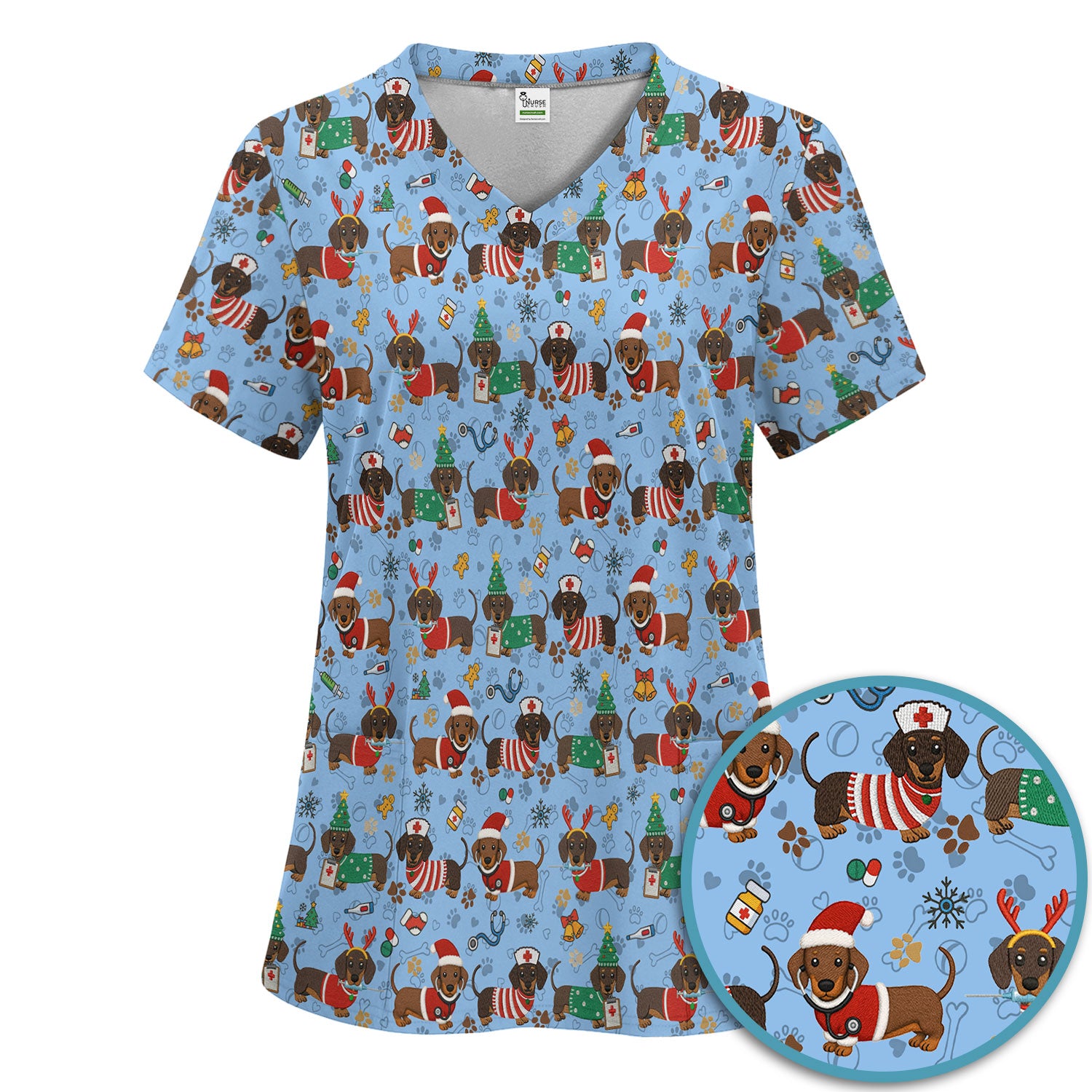 STYLE:Scrub Top Only