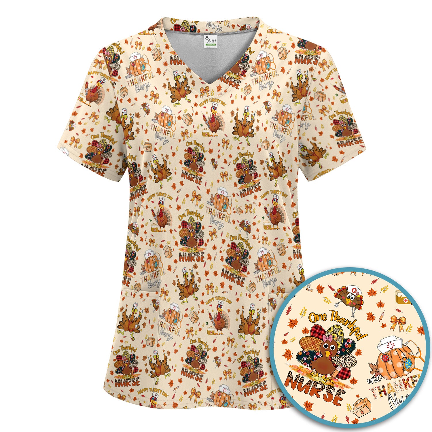 STYLE:Scrub Top Only