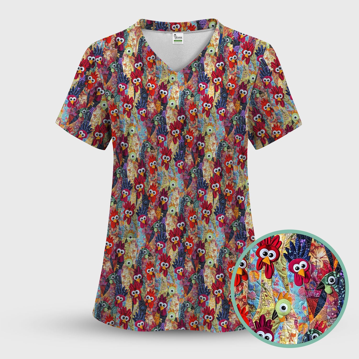 STYLE:Scrub Top Only