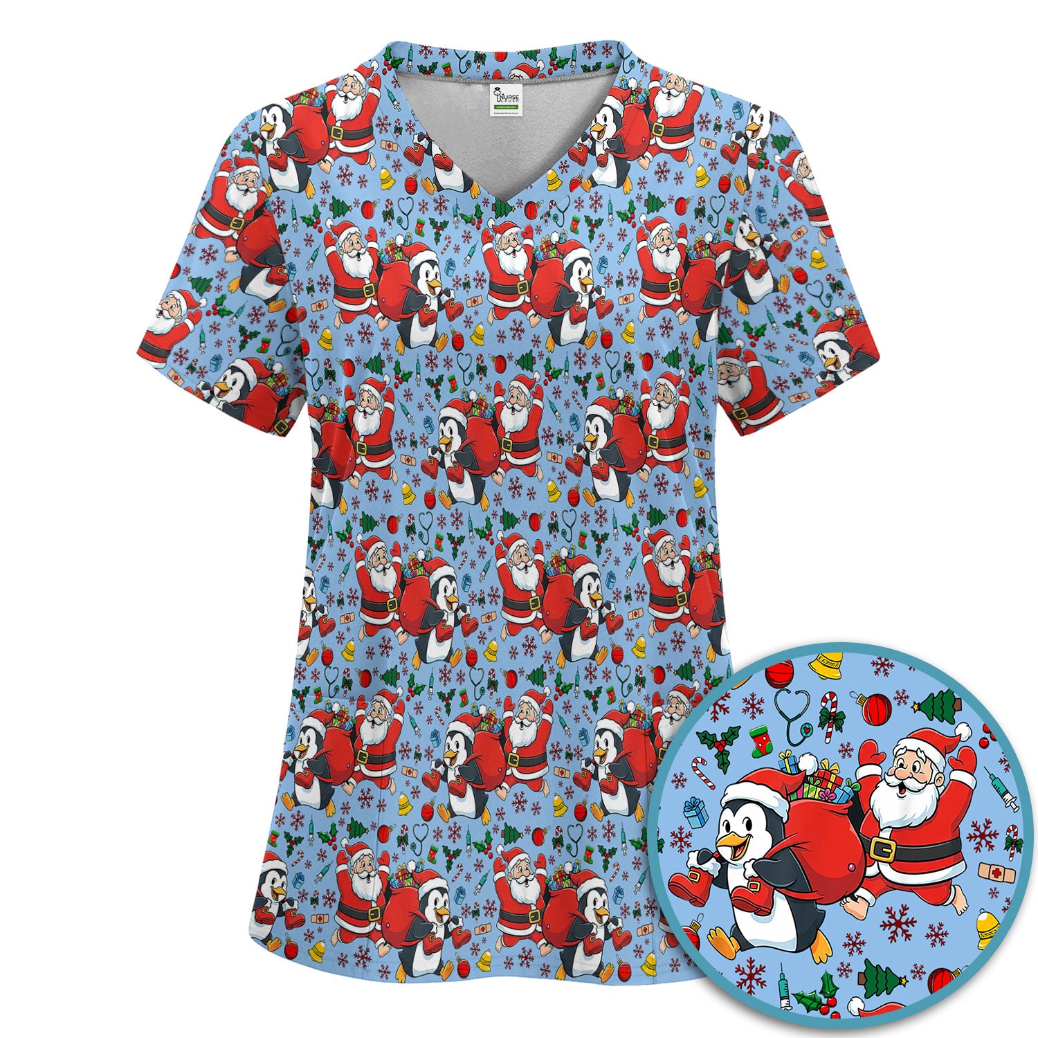 STYLE:Scrub Top Only