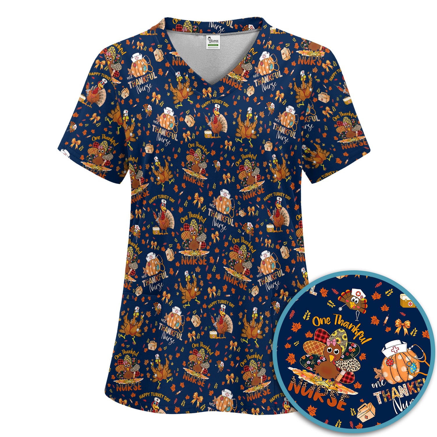 STYLE:Scrub Top Only
