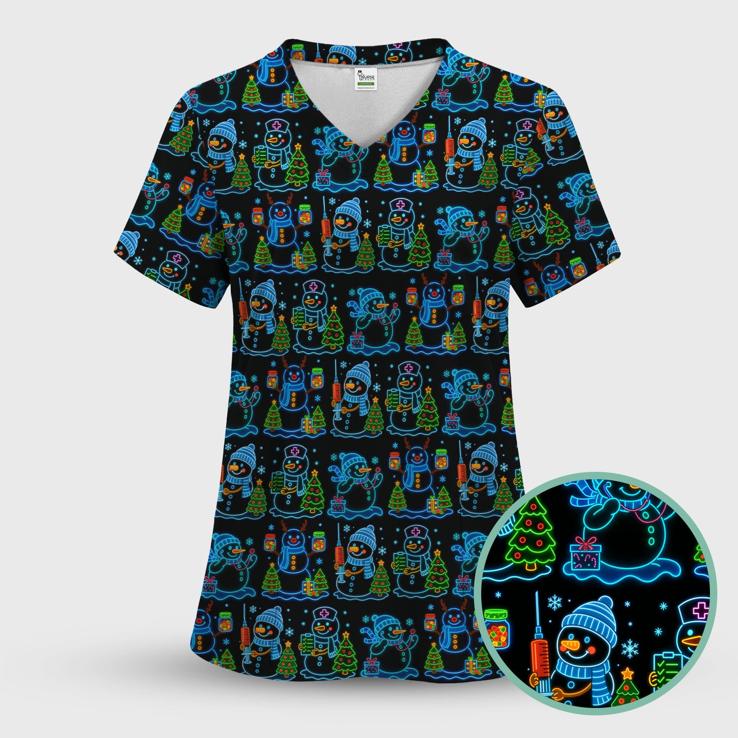 STYLE:Scrub Top Only
