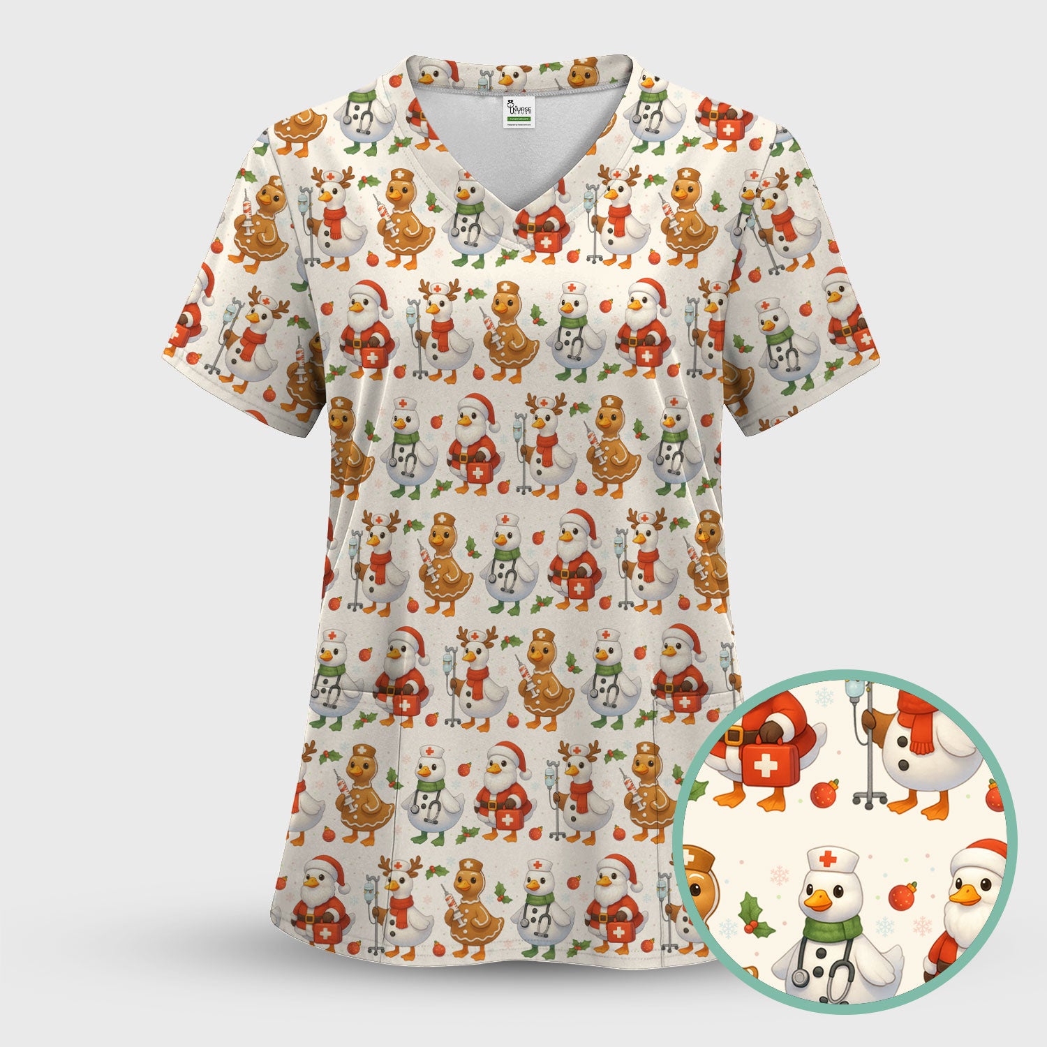 STYLE:Scrub Top Only