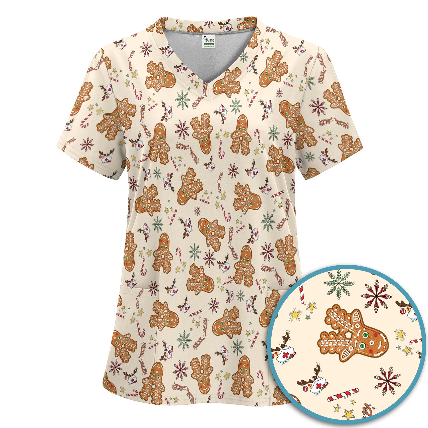 STYLE:Scrub Top Only