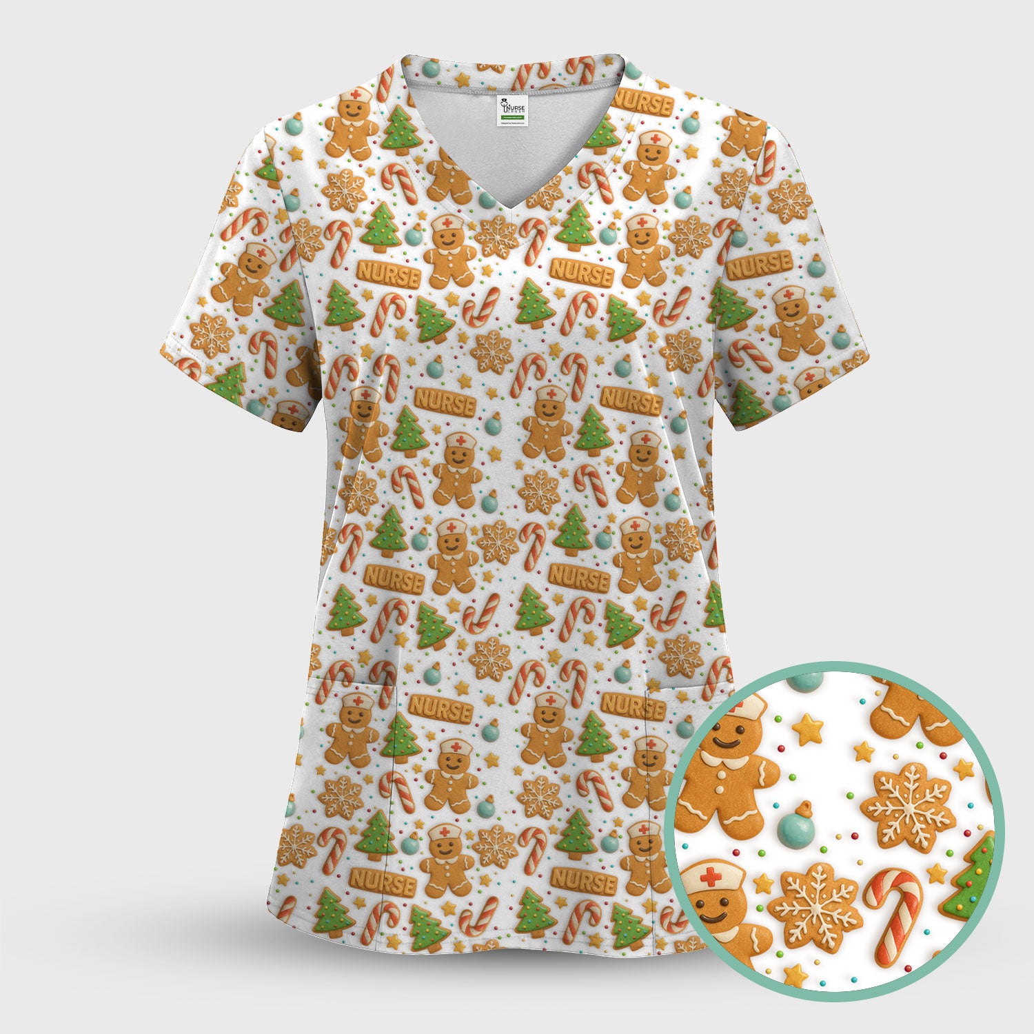 STYLE:Scrub Top Only