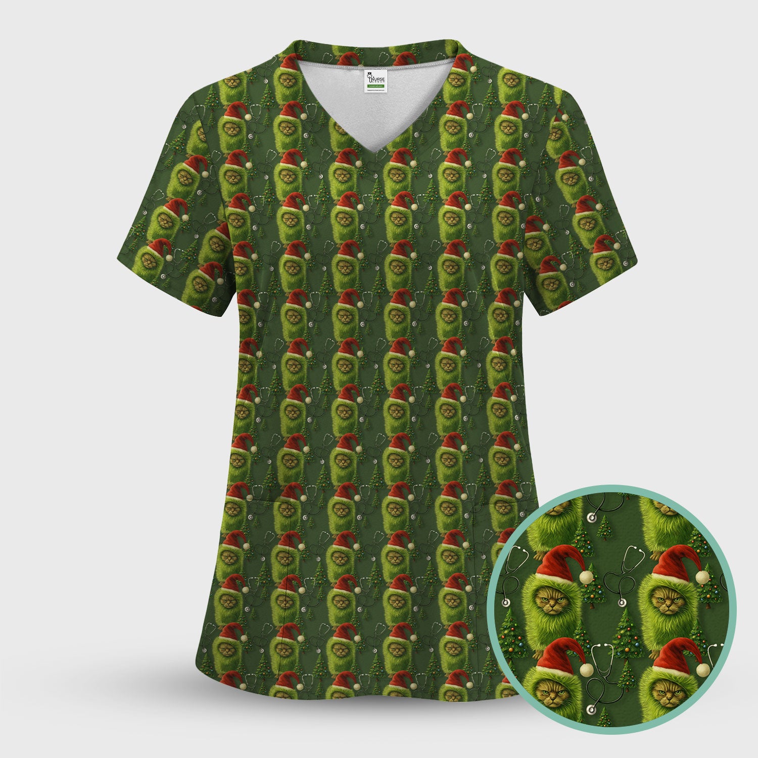 STYLE:Scrub Top Only