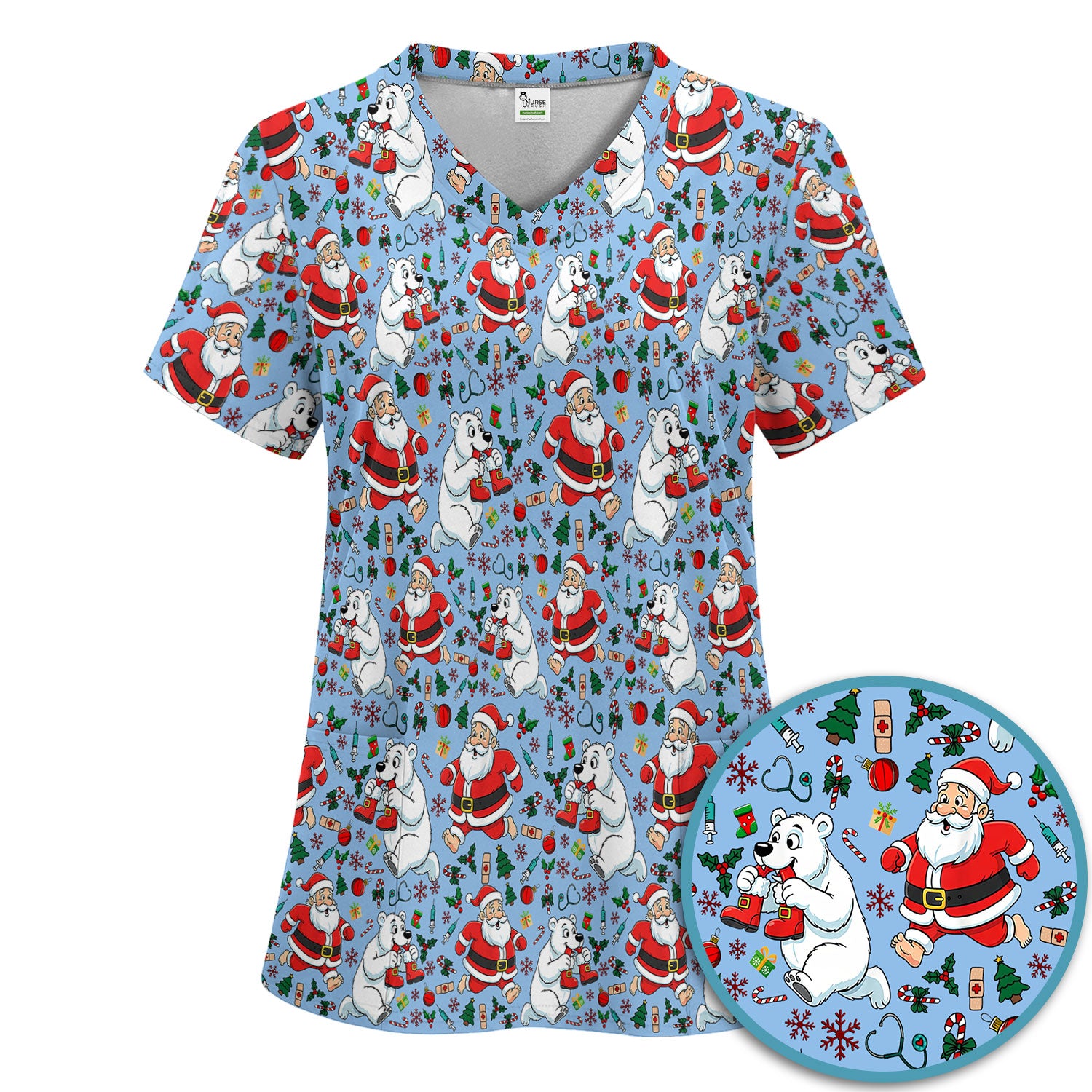 STYLE:Scrub Top Only