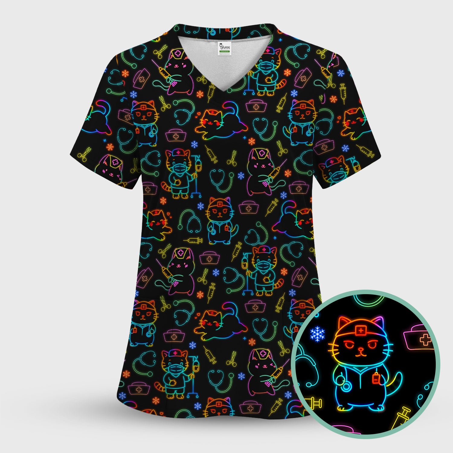 STYLE:Scrub Top Only