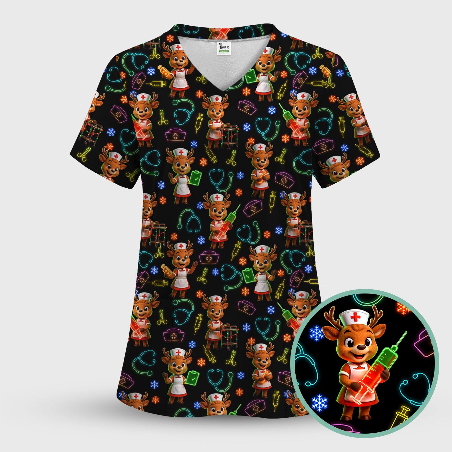 STYLE:Scrub Top Only