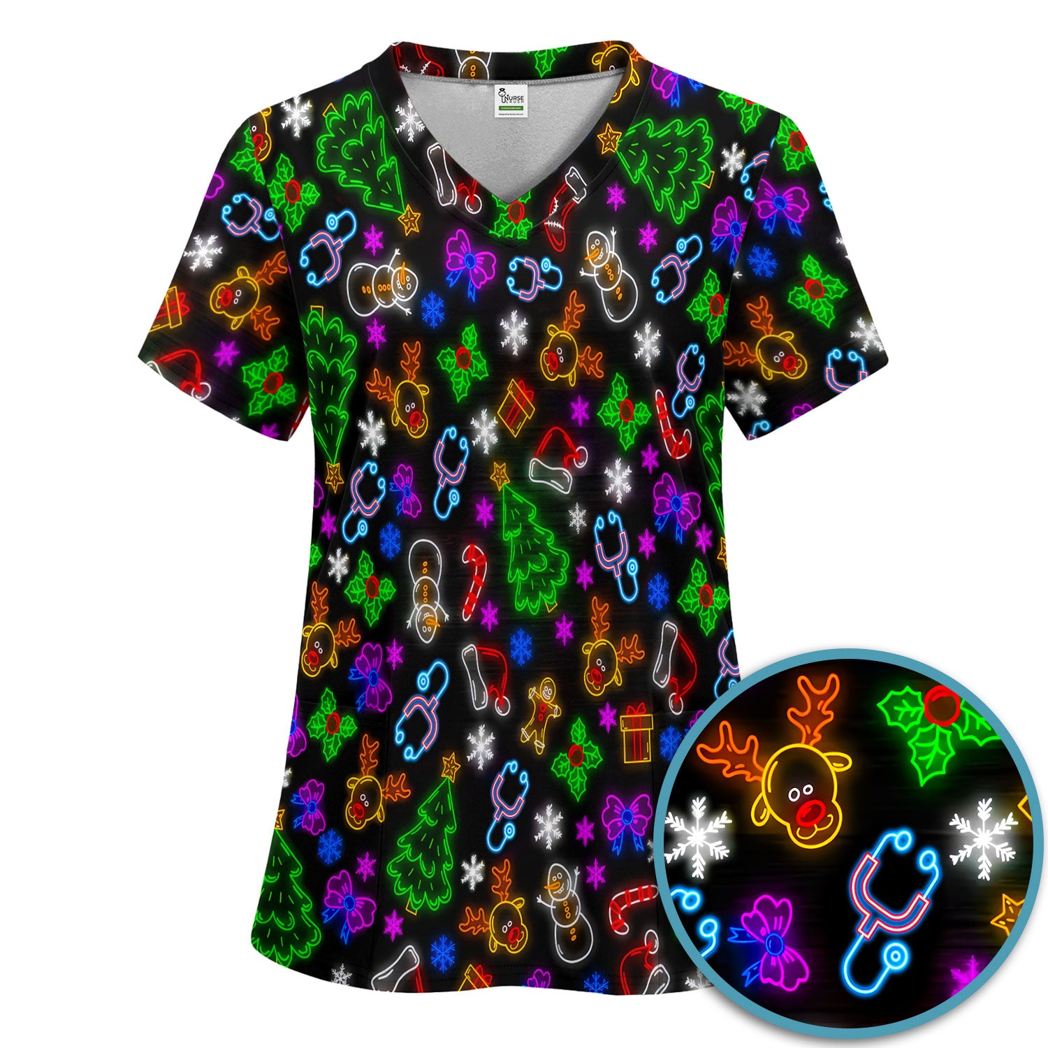 STYLE:Scrub Top Only