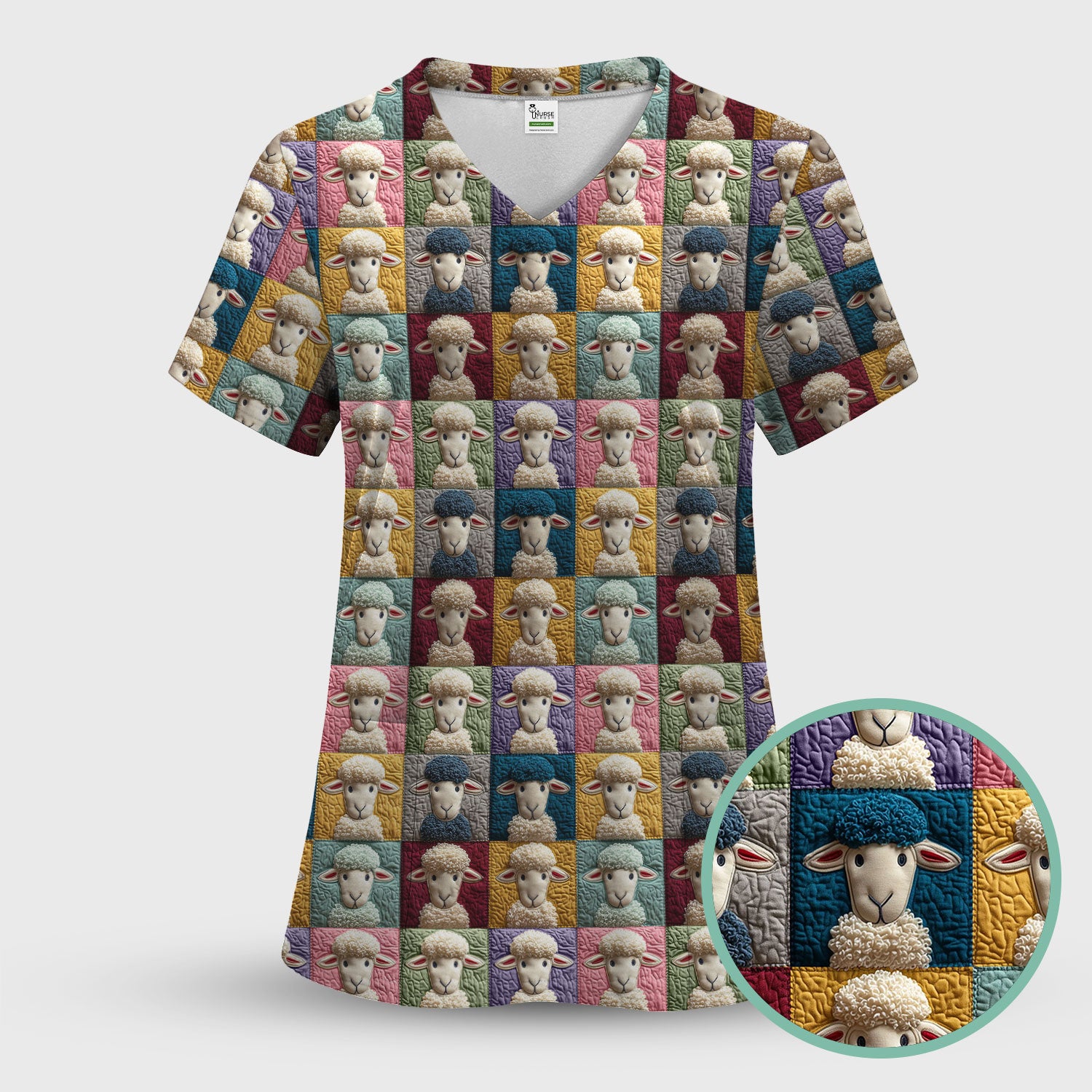STYLE:Scrub Top Only