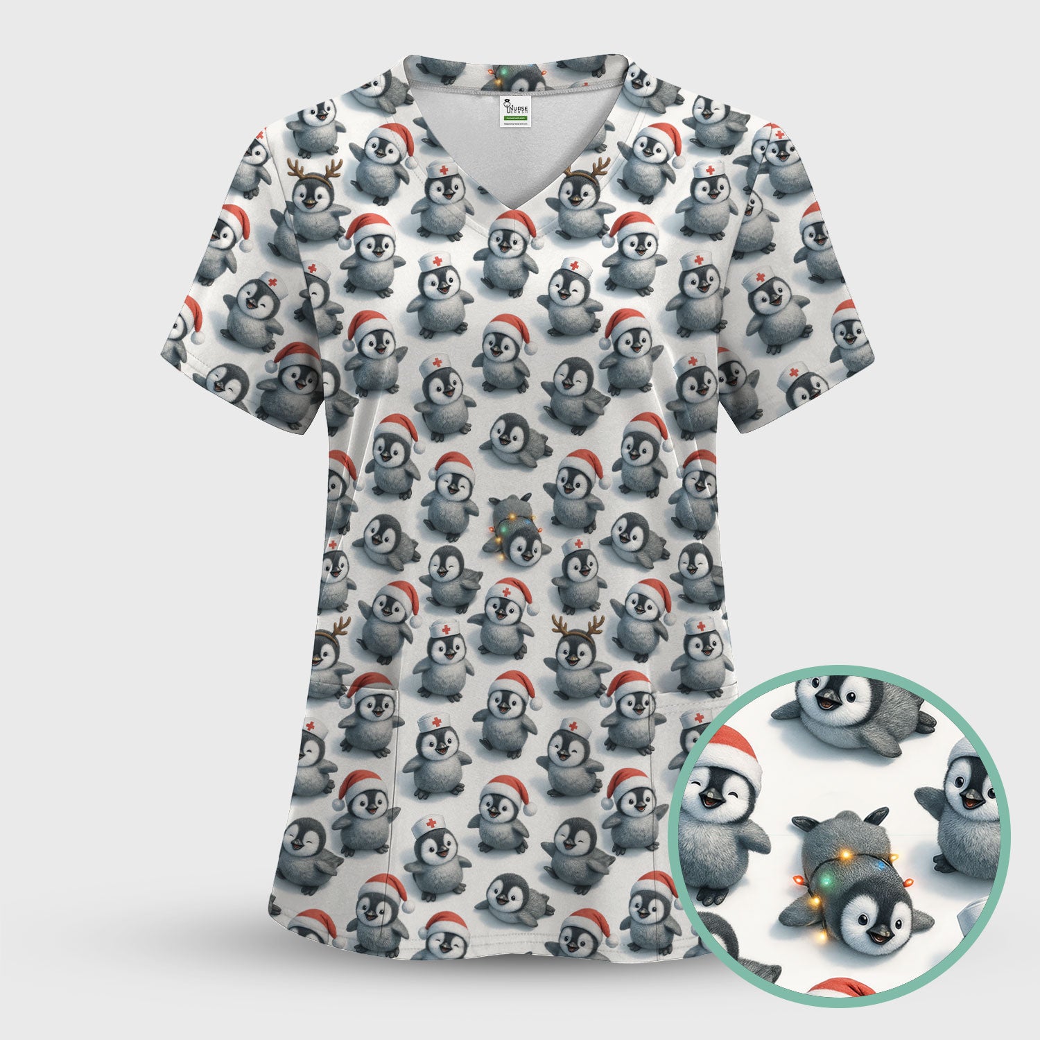 STYLE:Scrub Top Only