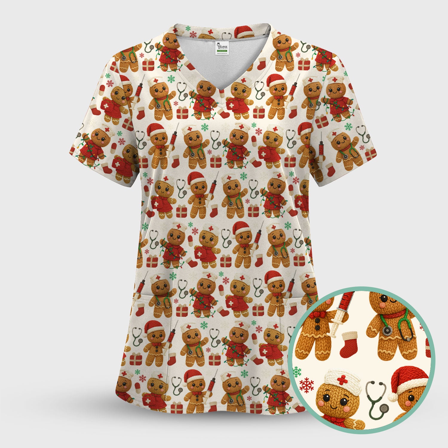 STYLE:Scrub Top Only