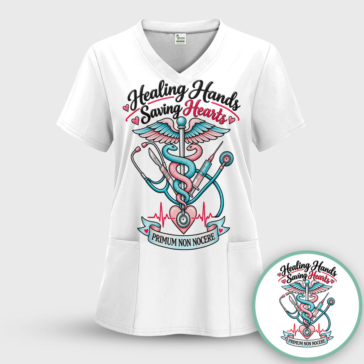 Healing Hands Saving Hearts T-Shirt