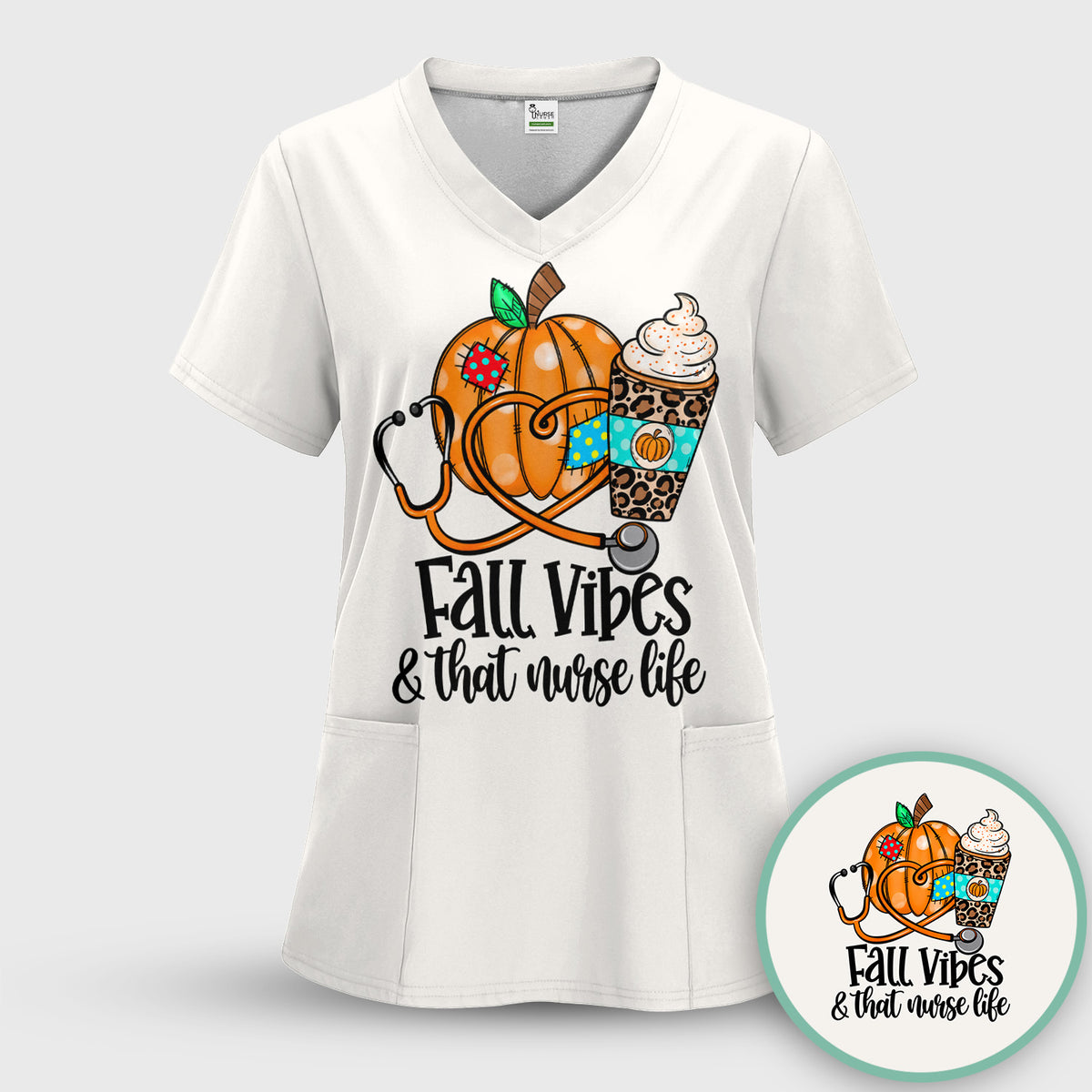 Fall Vibes and That Nurse Life T-Shirt