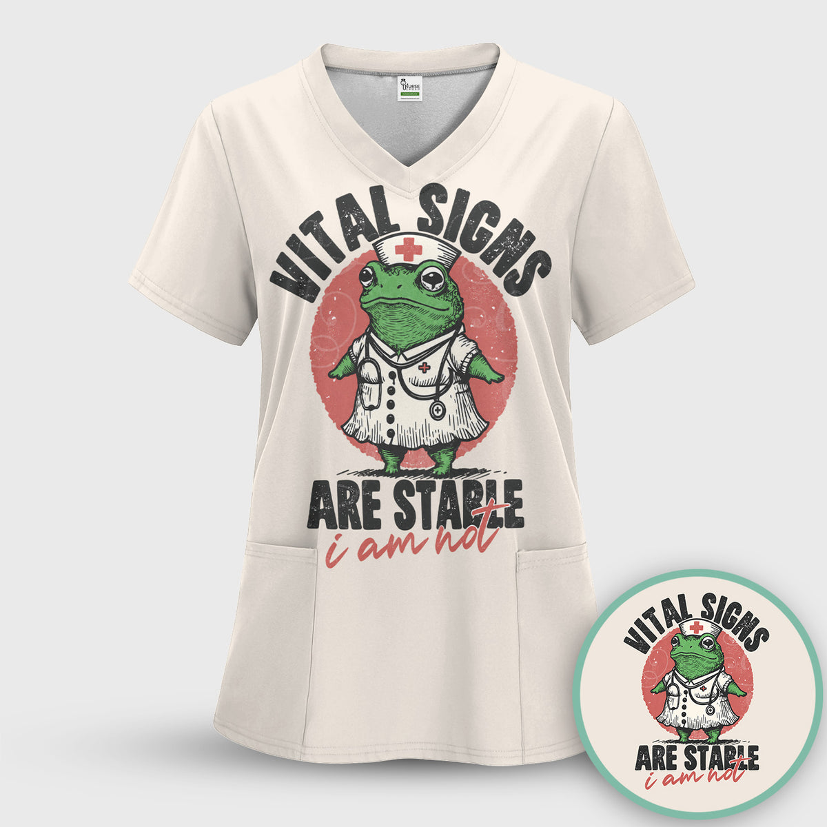 Title: Vital Signs Are Stable I Am Not Frog T-Shirt