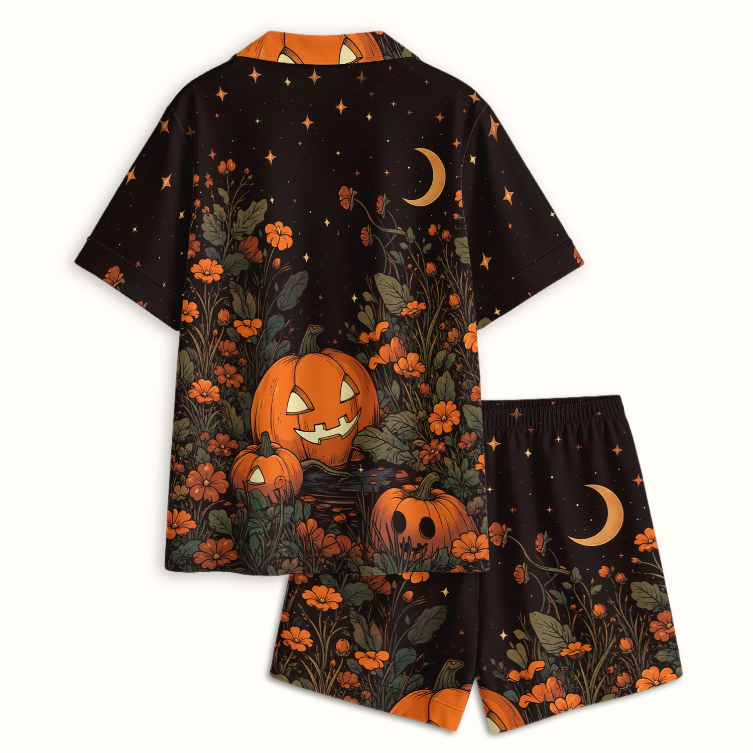 Cute Halloween Frog Nurse for Pediatric Nurses, RN, CNA, Pumpkin Medical Pajama Set, Soft Breathable Fabric Comfortable Sleepwear
