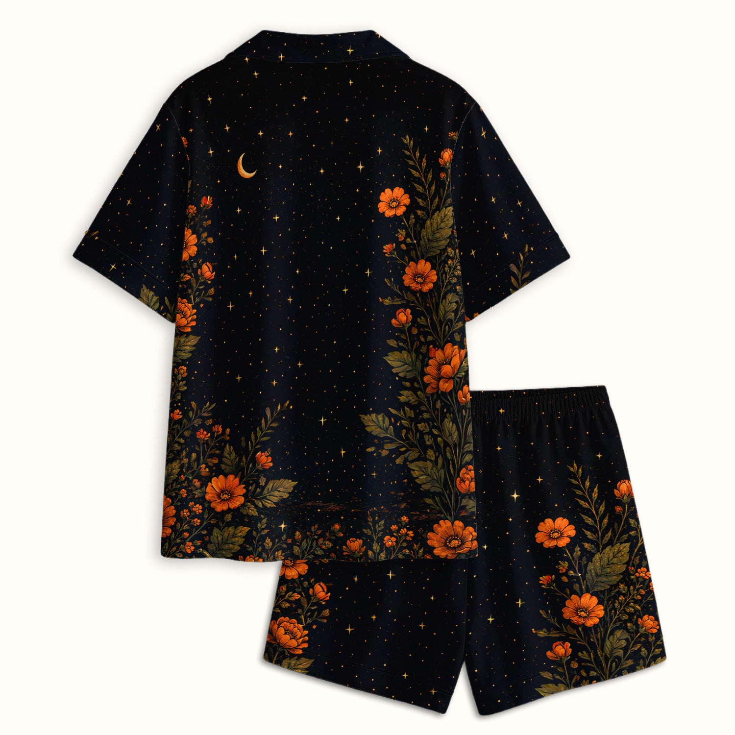Halloween Witch Frog Pumpkin Pajama Set, Soft Breathable Fabric Comfortable Sleepwear
