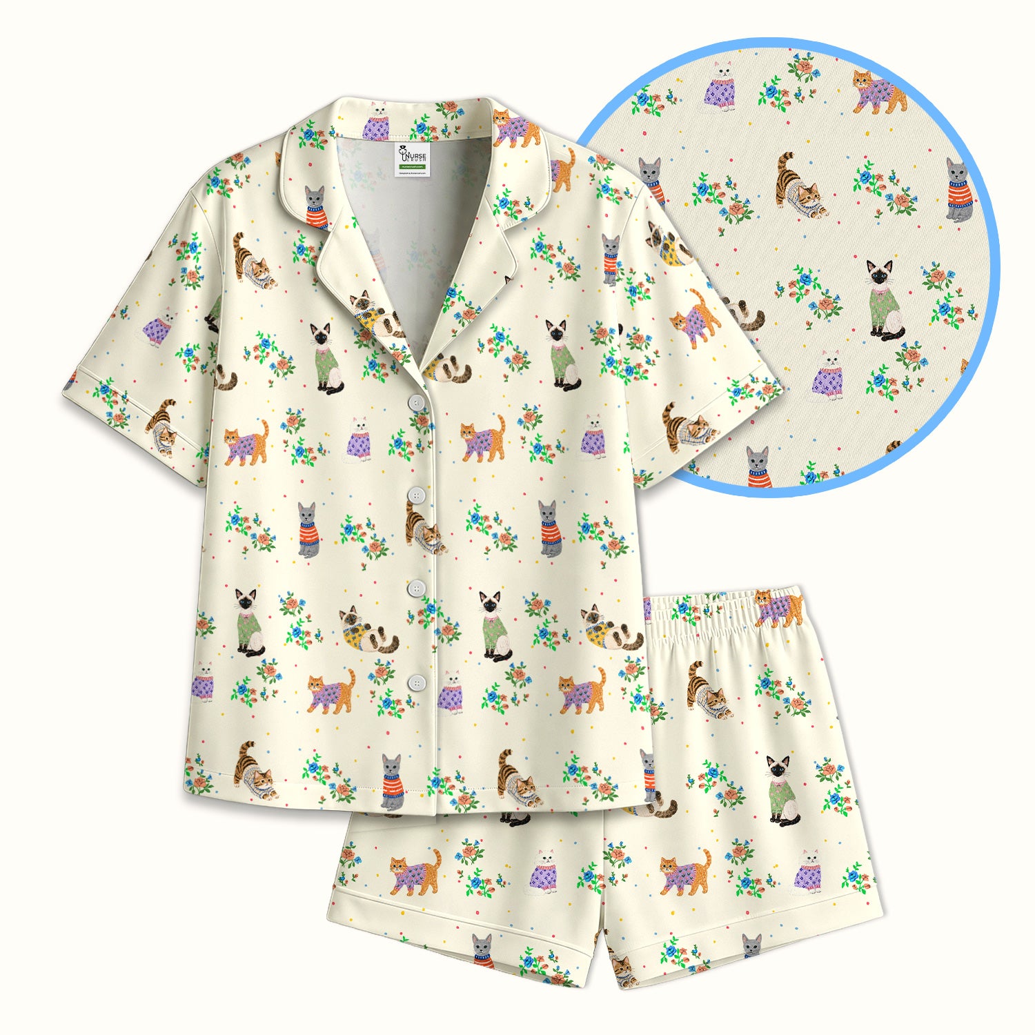 Spooky Halloween Dog Veterinary Pajama Set, Soft Breathable Fabric Comfortable Sleepwear (Copy)