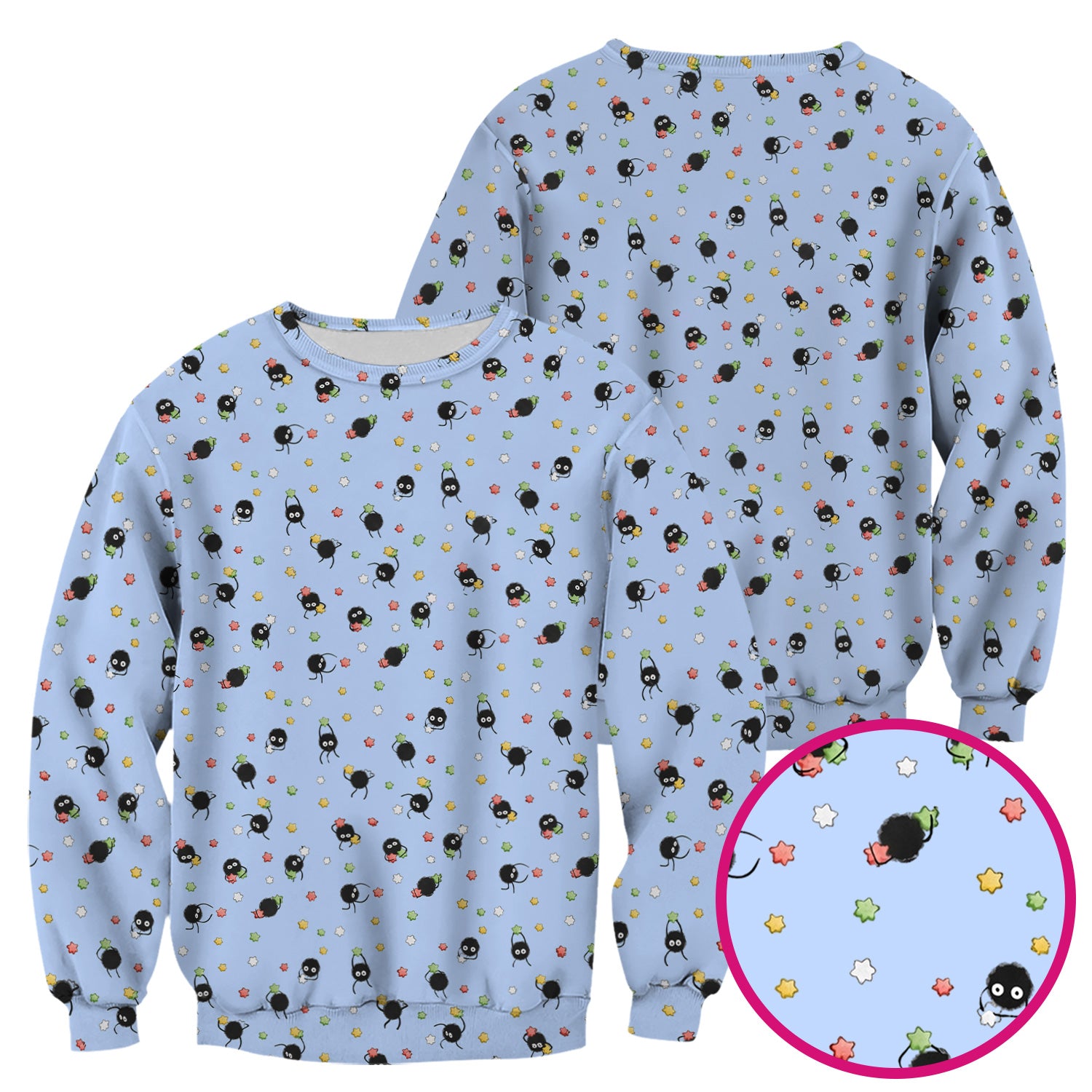 Funny Spider Pattern Pattern Pattern Scrub Top, Cartoon Spider Pattern Nursing Uniform For Women