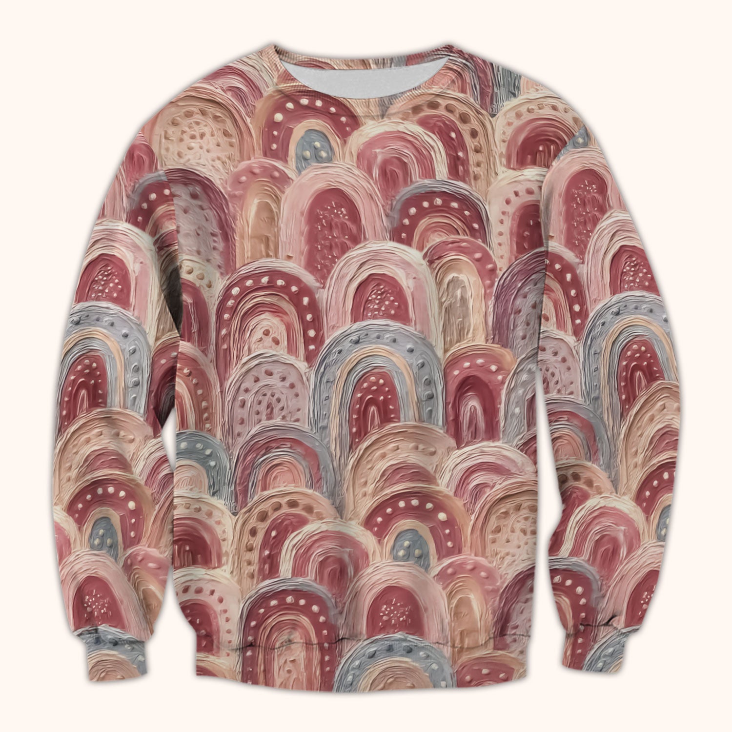 Aboriginal Dot Painting Scrub Top, Tracks And Dreamtime Journey Lines Medical Pattern Shirt, Breathable Fabrics Nursing Uniform