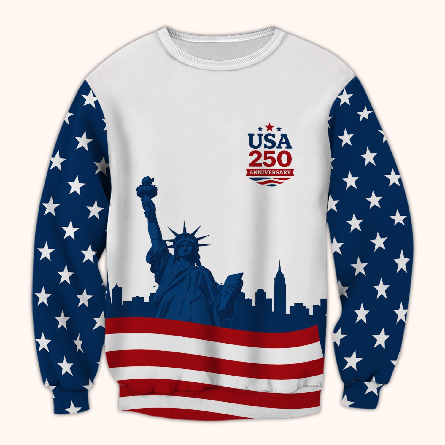 USA 250 Anniversary Patriotic Nurse Scrub Top for RN, CNA, Healthcare Workers Scrub Top, Comfortable Scrubs for Nurses