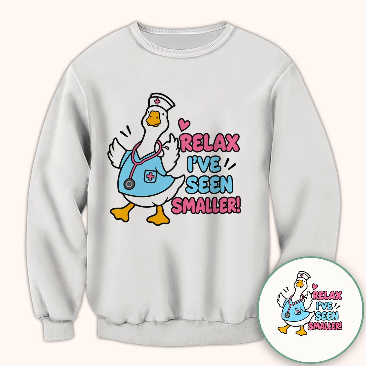 Relax I've Seen Smaller Goose T-Shirt