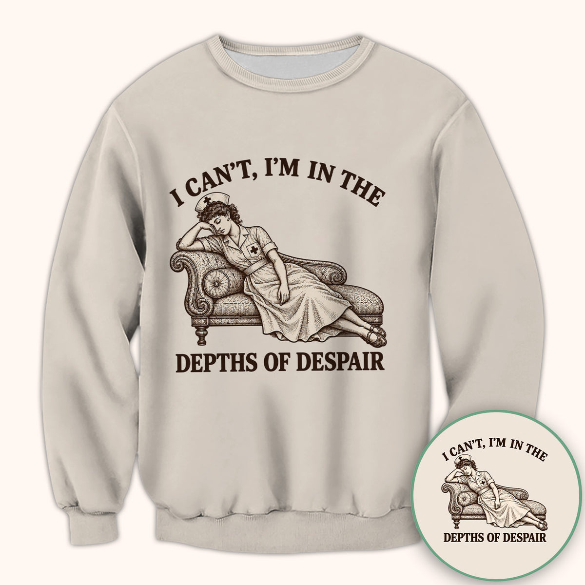 Depths of Despair Nurse T-Shirt