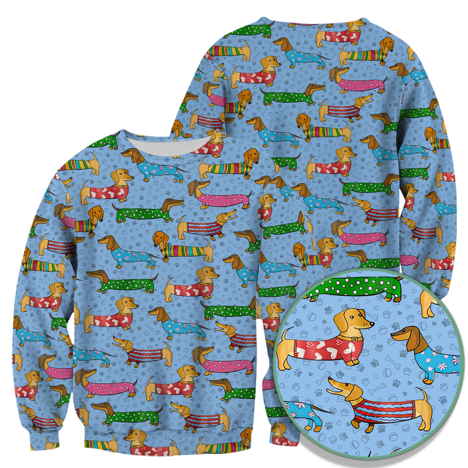 Dachshund Dog Scrub Top - Funny Animal Lover Scrubs For Women - RN LPN CNA Healthcare Workers Gift