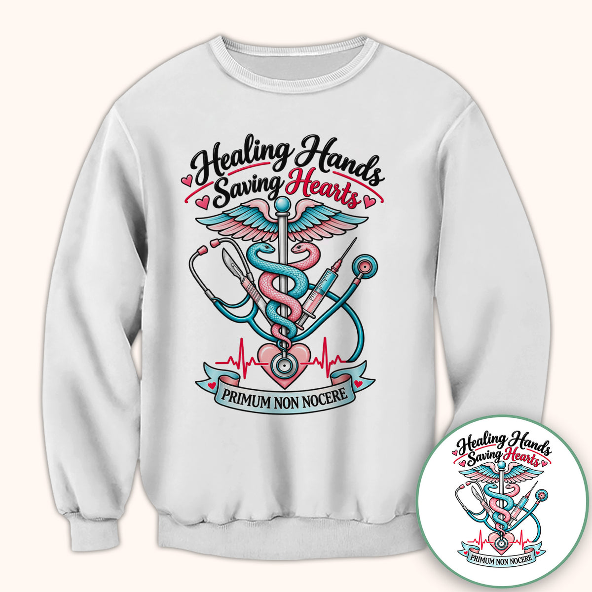 Healing Hands Saving Hearts T-Shirt