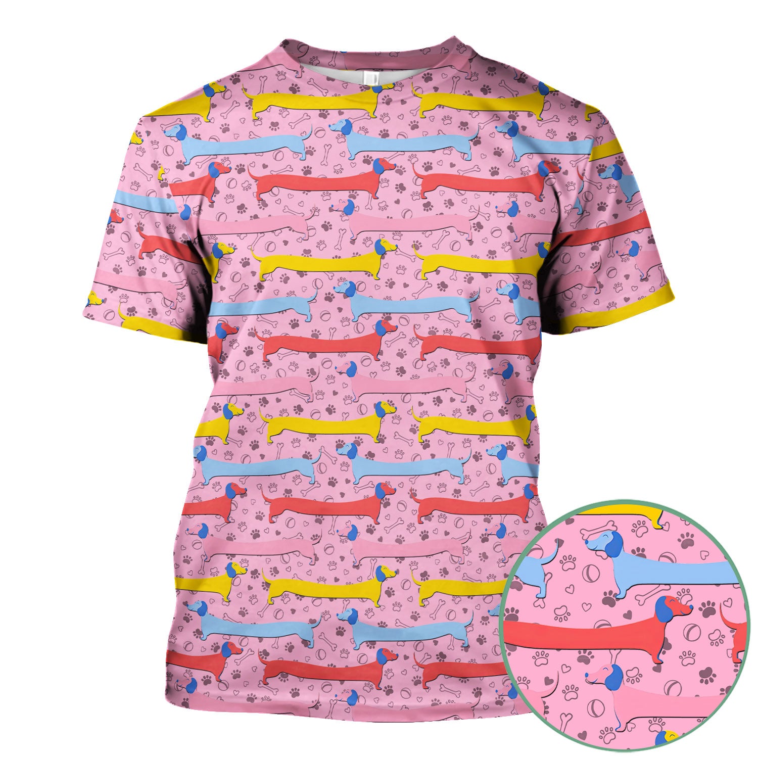 It’s Been a Long Day Dachshund Scrub Top - Funny Wiener Dog Nurse Shirt for Women - Cute Medical Workwear for RN LPN CNA