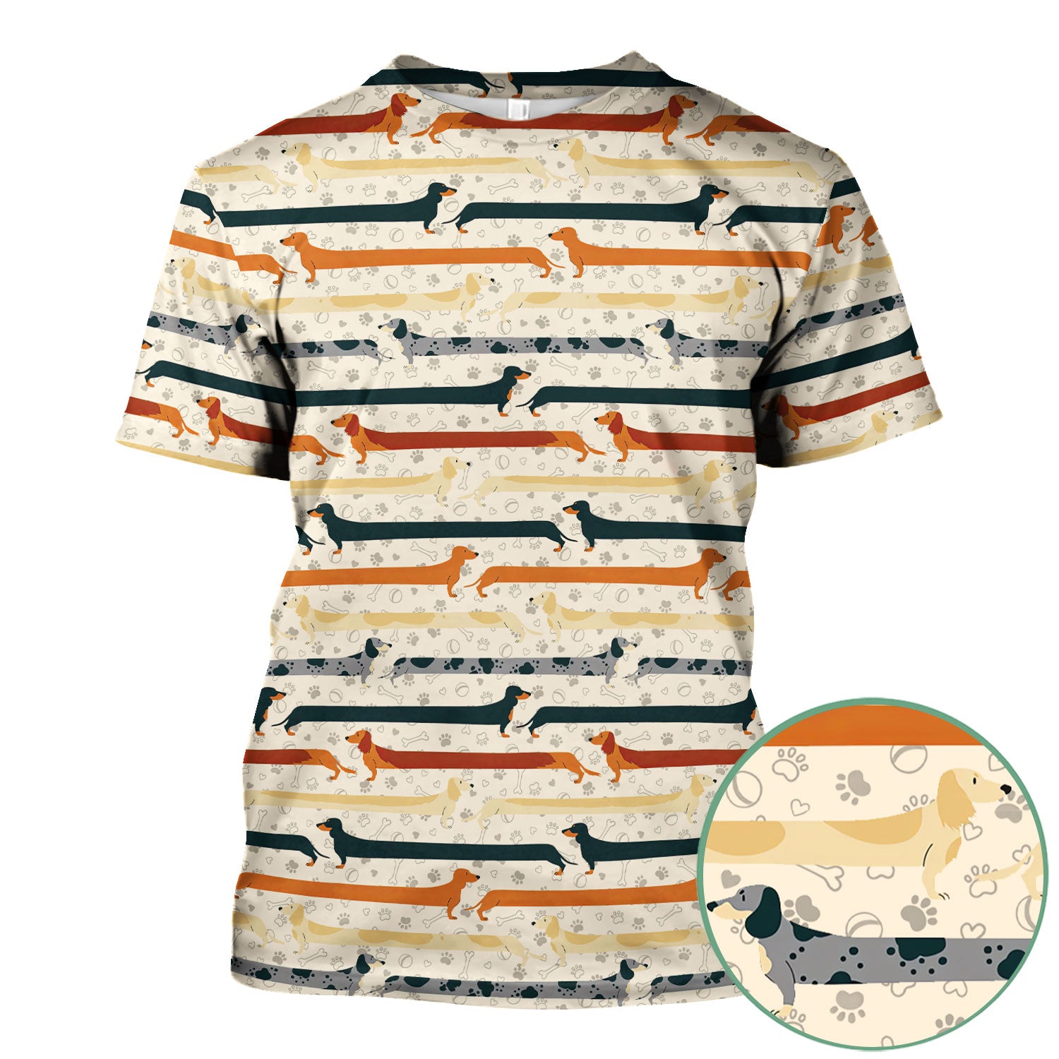 Cute Dachshund Scrub Top for Women - It’s Been a Long Day Wiener Dog Shirt - Cute Sausage Dog Nurse Uniform Gift