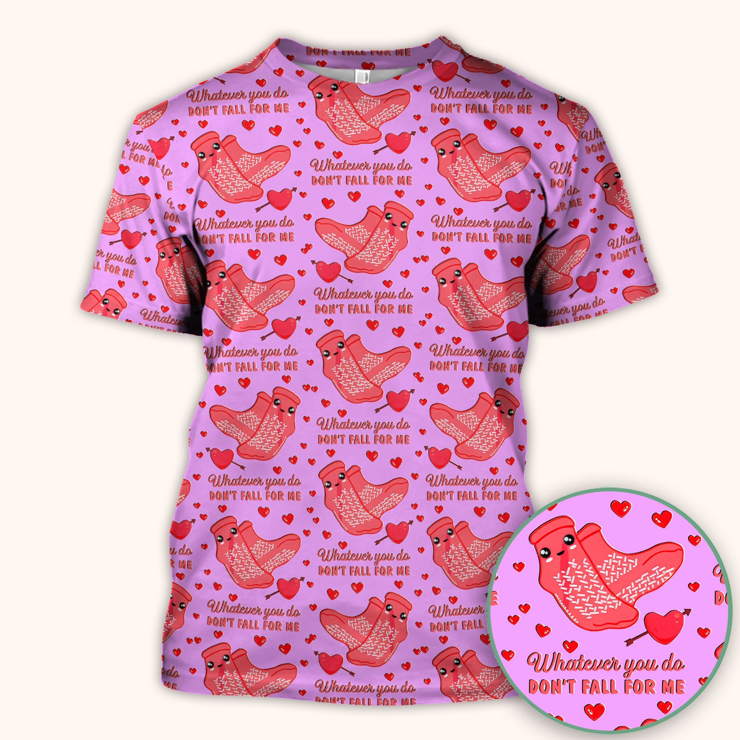 Valentine Funny Love Quote Shirt Scrub Top, Breathable Fabrics Nursing Uniform