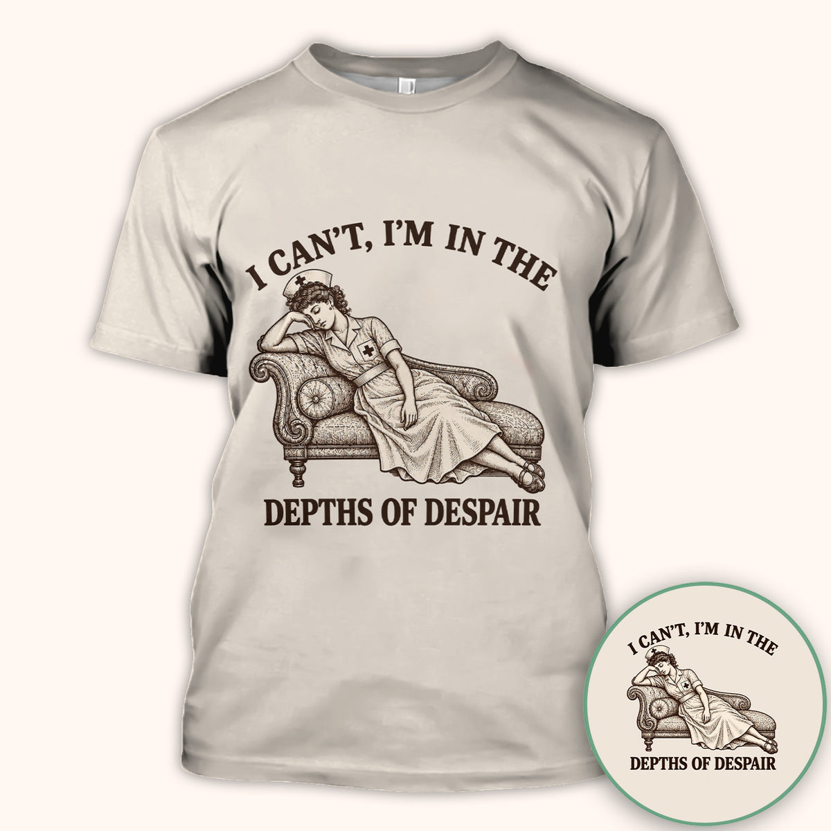 Depths of Despair Nurse T-Shirt