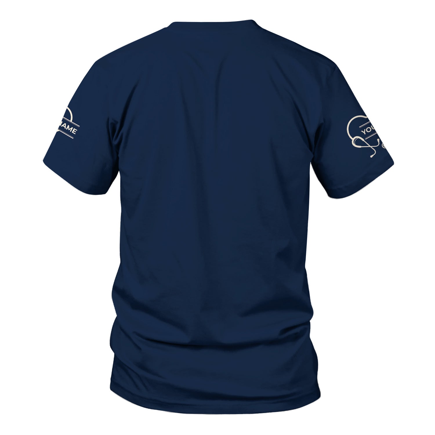 Blessed Are the Healers Nurse T-Shirt - Floral Stethoscope Shirt for Nurses - Inspirational Comfort Workwear Gift Tee