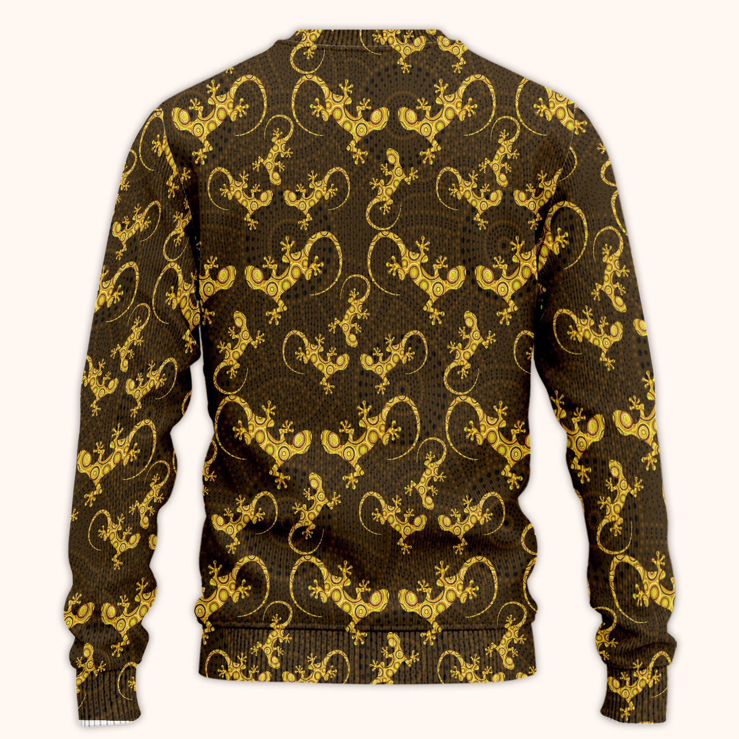 Australian Gecko Dot Art Inspired Nursing Scrub Set - Women Uniform