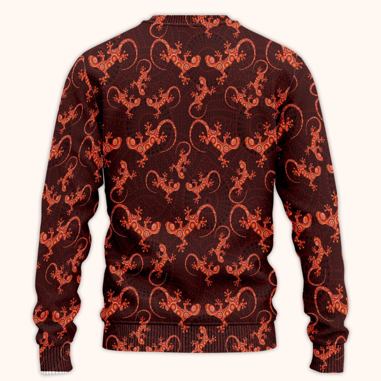 Australian Gecko Dot Art Inspired Nursing Scrub Set - Women Uniform