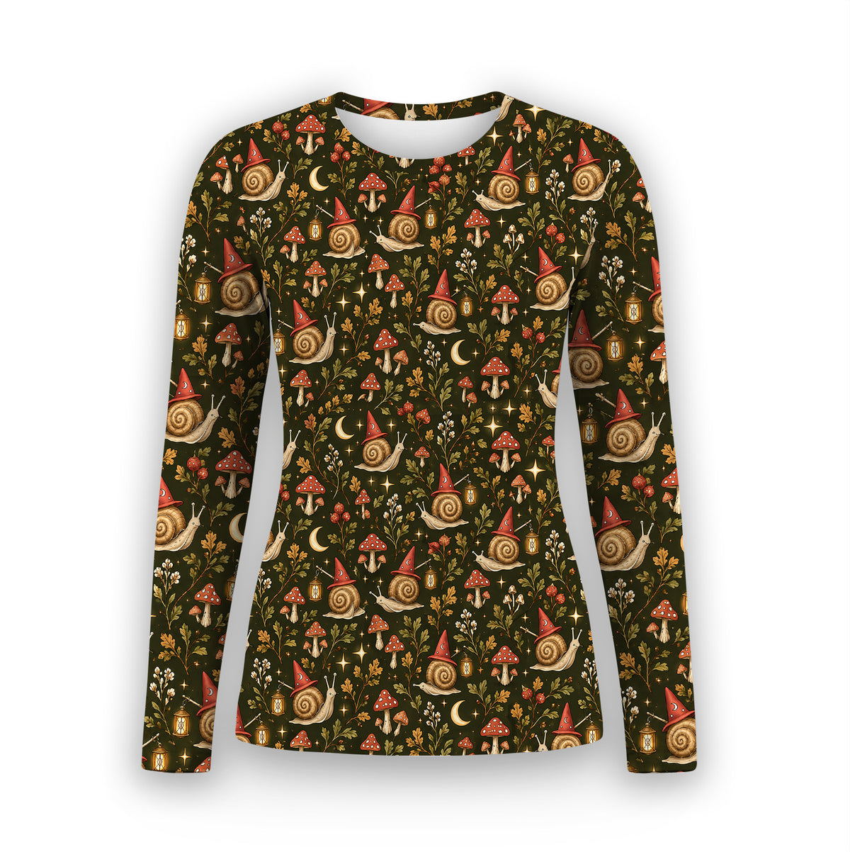 Buntes Neon-Katzen-Unterziehshirt, Langarmshirt für Pflegekräfte