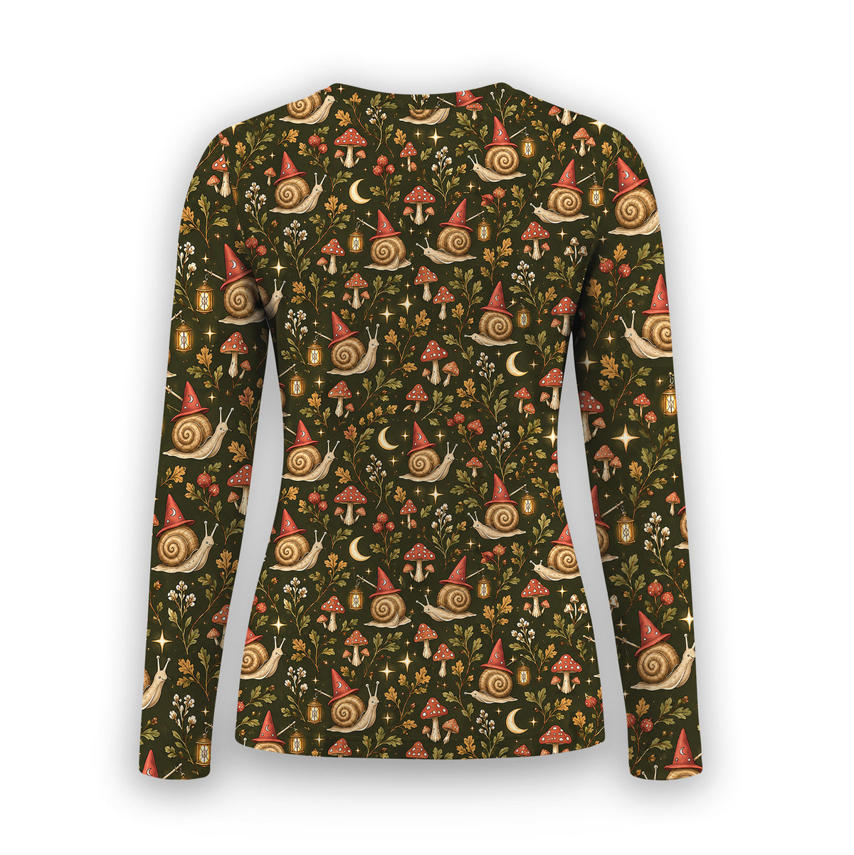 Buntes Neon-Katzen-Unterziehshirt, Langarmshirt für Pflegekräfte