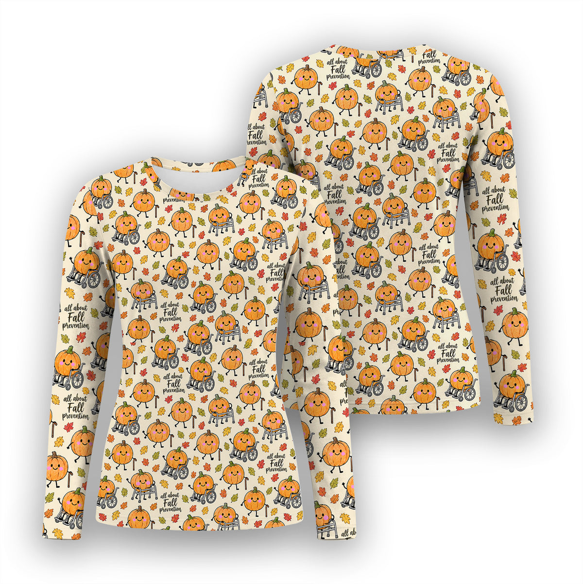 Buntes Neon-Katzen-Unterziehshirt, Langarmshirt für Pflegekräfte