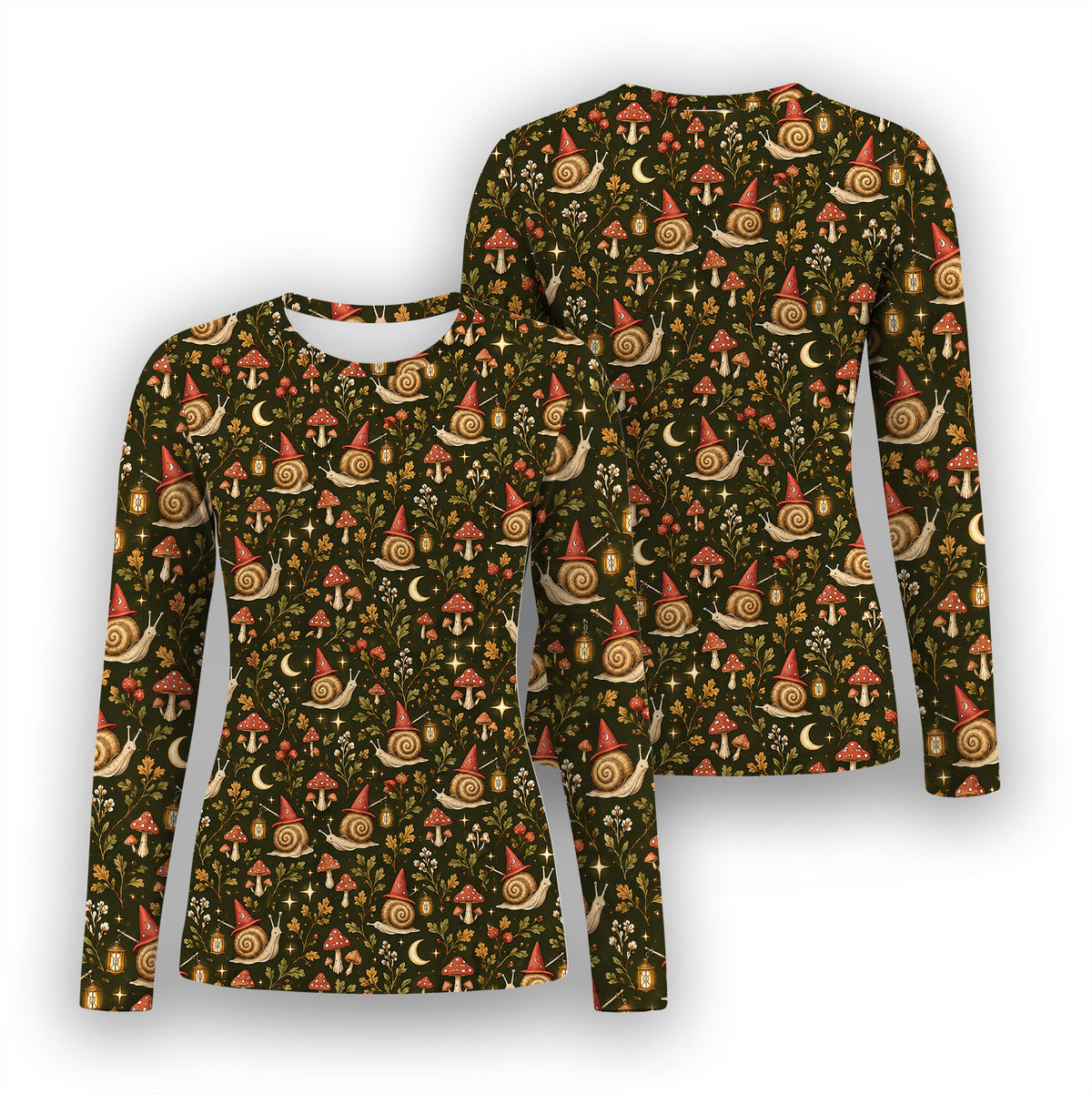 Buntes Neon-Katzen-Unterziehshirt, Langarmshirt für Pflegekräfte